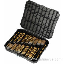 99pcs Tin Coated Twist Drill Bit